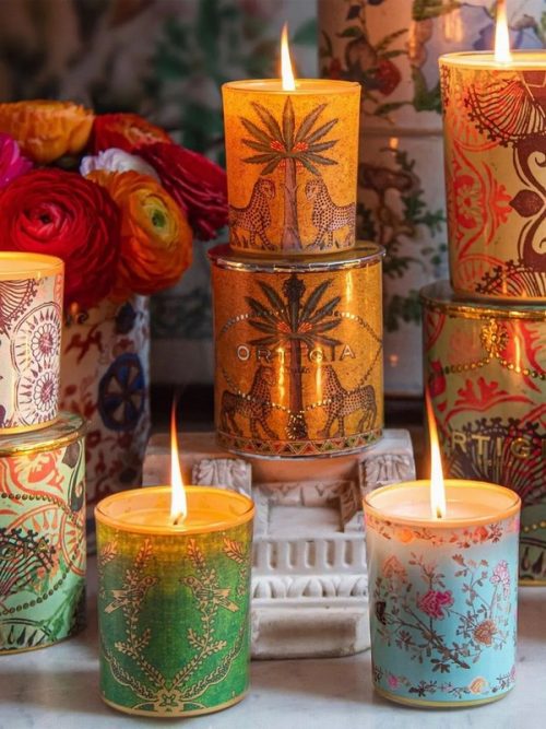 Sandalo Decorated Candle - Image 2