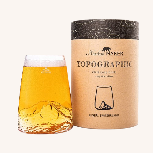 Topographic Glass – Mount Eiger
