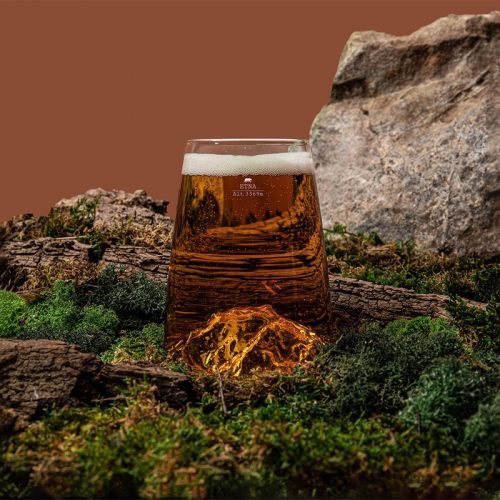 Topographic Glass - Mount Etna - Image 4