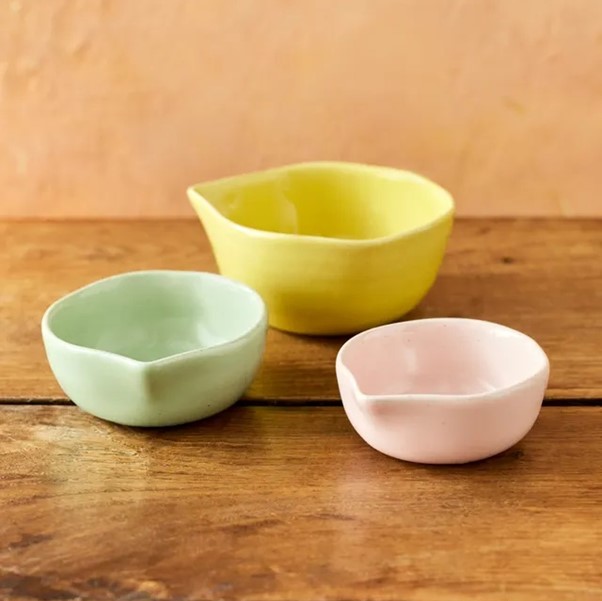 Big Love Pinch Me Pots Set of 3