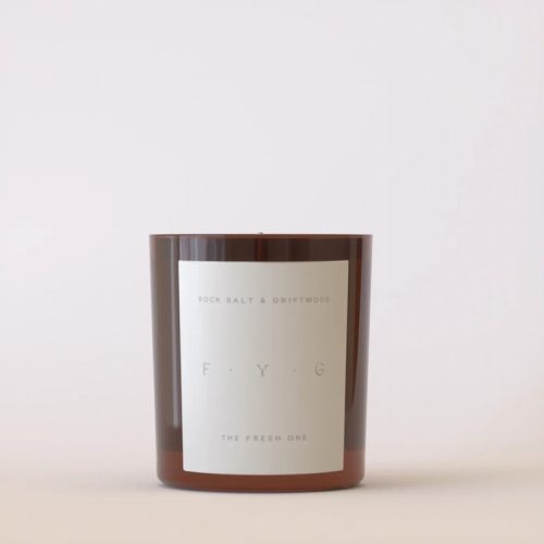 Rock Salt & Driftwood Candle - Image 3