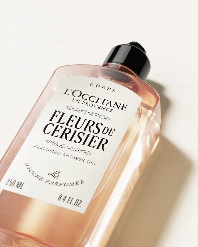 Fleurs de Cerisier Shower Gel 250ml - Image 3