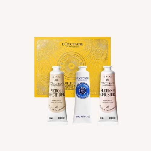 Floral Hand Cream Trio