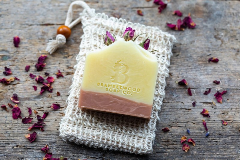 Rose Geranium Soap - Image 2