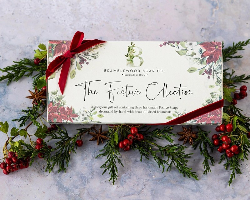 Festive Soap Gift Box - Image 2