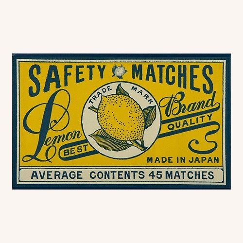 Giant Safety Matches - Lemon - Image 4