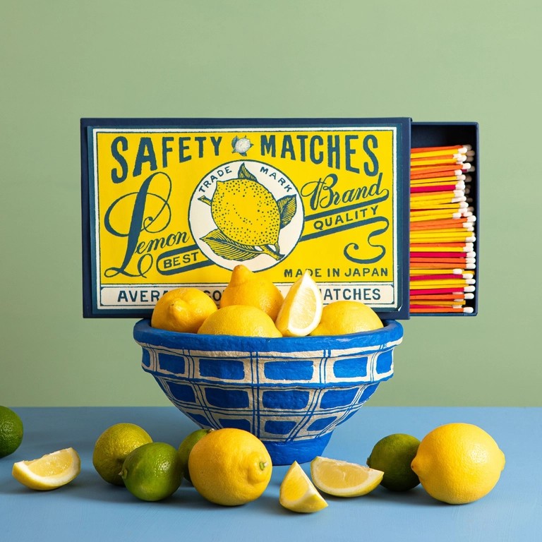 Giant Safety Matches – Lemon