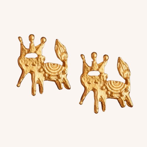 The Lucky Little Elephant Stud Earrings