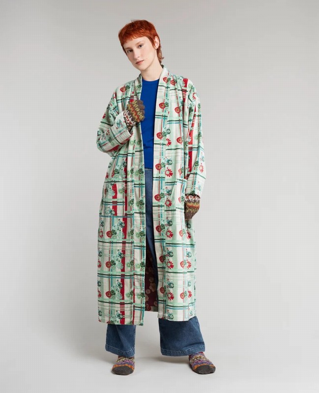 Velvet Bathrobe – Dundee Sauge