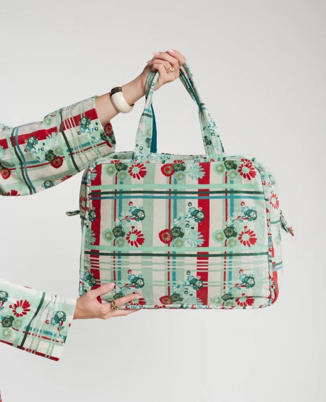 Velvet Weekend Bag – Dundee Sauge