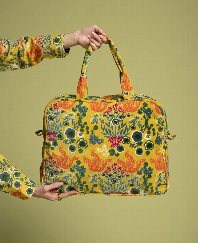 Velvet Weekend Bag – Swainston Gold