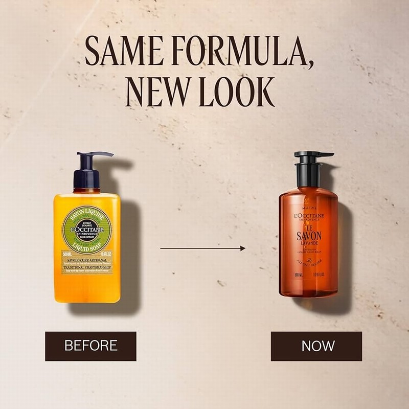 Shea Verbena Liquid Soap 500ml - Image 3