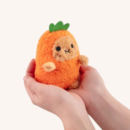Mini Sitting Plush Toy - Carrot Ricespud - Image 2