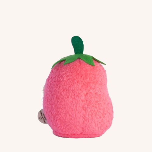 Mini Sitting Plush Toy - Strawberry Ricespud - Image 4