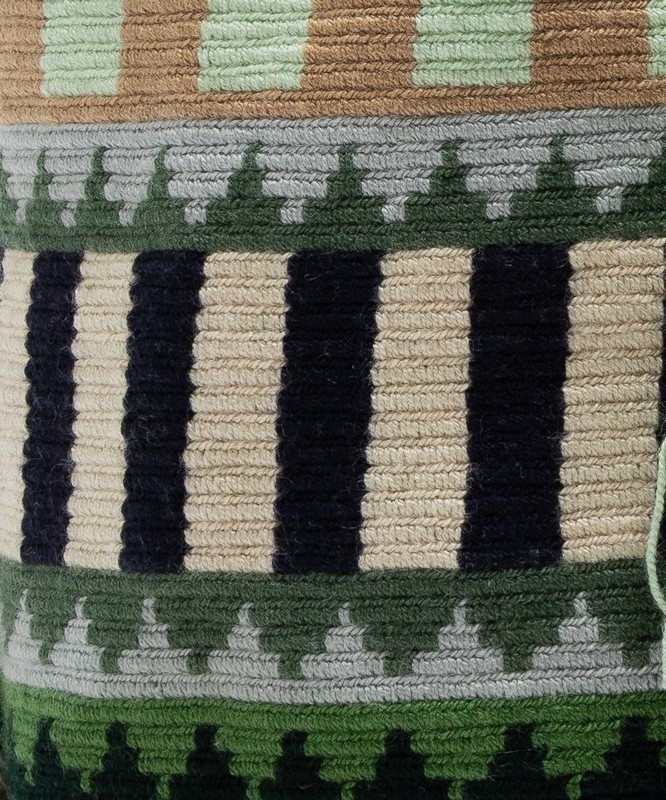 Crossbody Bag M - Horologium - Green & Navy - Image 2