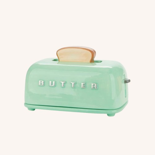 Balvi Ceramic Butter Dish – Turquoise