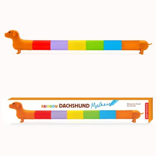 Rainbow Dachshund Marker