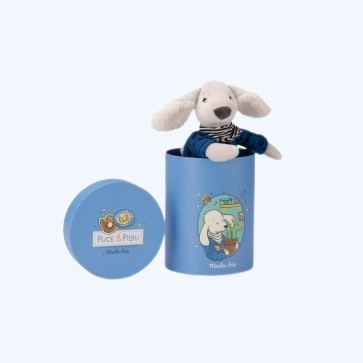 Pilou the Dog (boxed) – Puce & Pilou