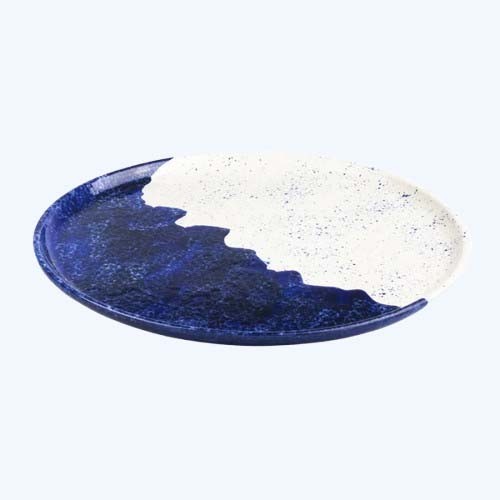 Large Ceramic Plate – Wave