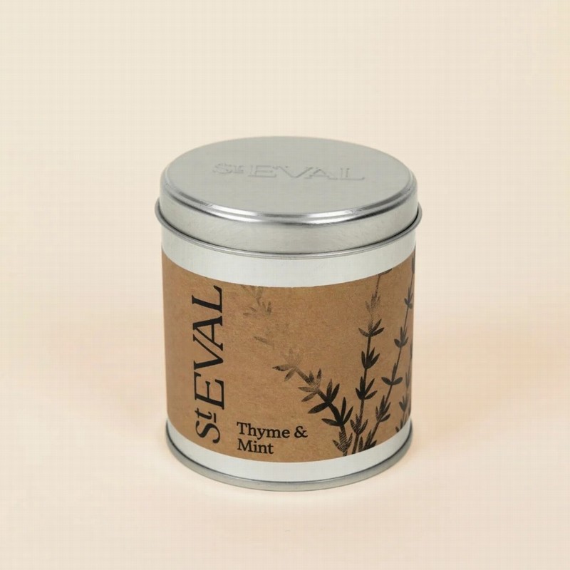 Thyme and Mint Tin Candle - Image 3