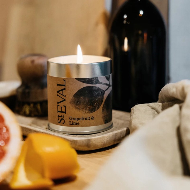 Grapefruit & Lime Tin Candle - Image 2