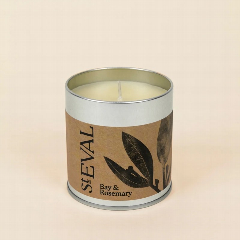 Bay and Rosemary Tin Candle - Image 3