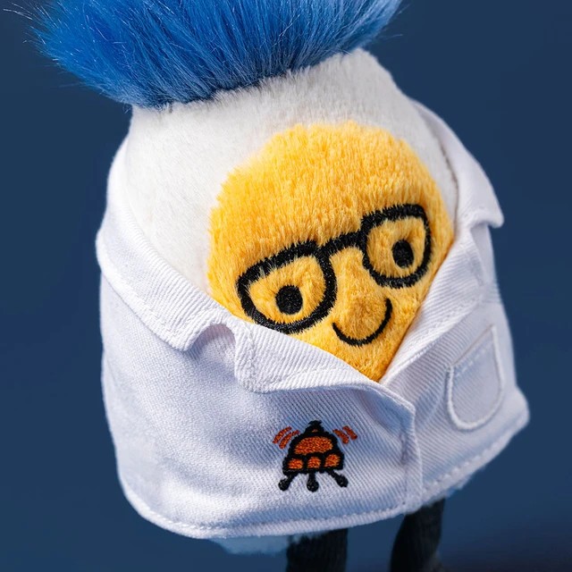 Amuseables Boiled Egg Scientist Outfit - Image 4