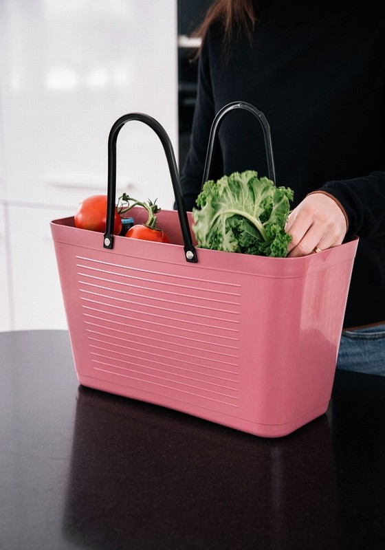 Green Plastic Large Rose Gold Bag - Image 2
