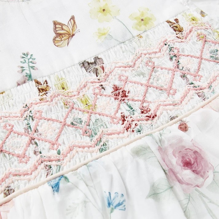 The English Garden Smocked Romper - Image 2