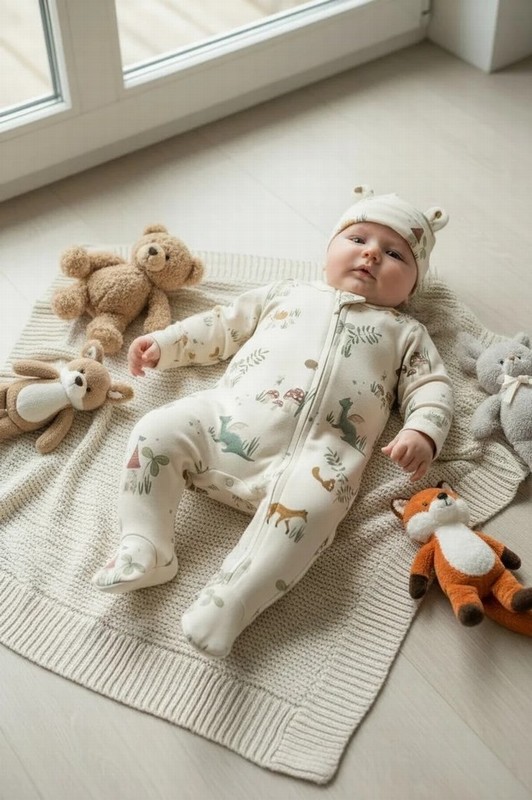 The Enchanted Forest Zip Sleepsuit - Image 2