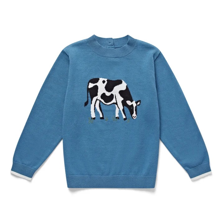 The Cow Intarsia Jumper