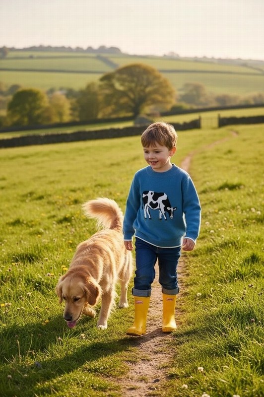 The Cow Intarsia Jumper - Image 3