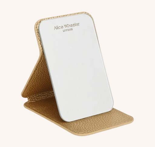 Mini Folding Mirror – Gold