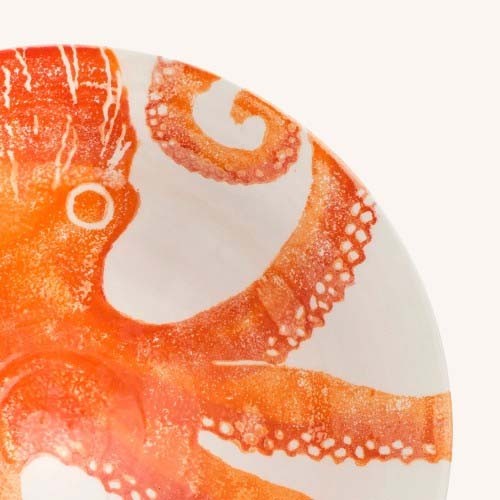 Salad Bowl Octopus Orange - Image 3