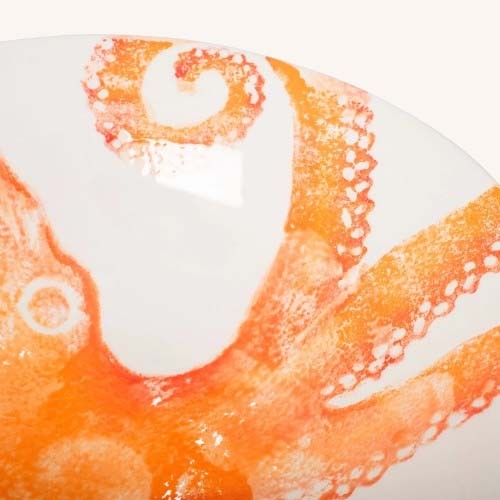 Salad Bowl Octopus Orange - Image 2