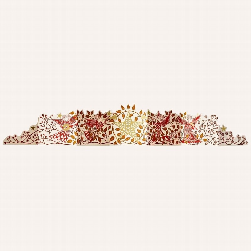 Splendid Shelf Decoration Leaves & Berries
