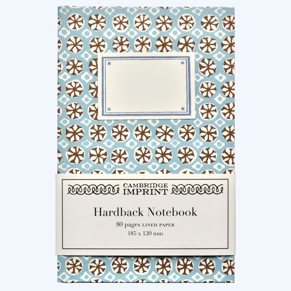 Hardback Notebook – Sea Urchin Sky & Cocoa