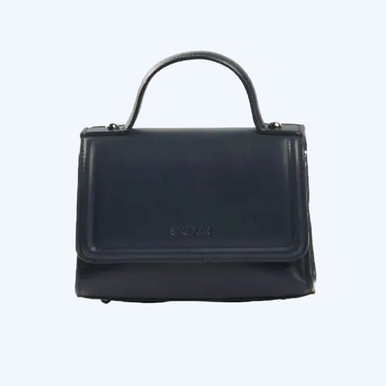 Tina Leather Handbag – Peacoat Blue