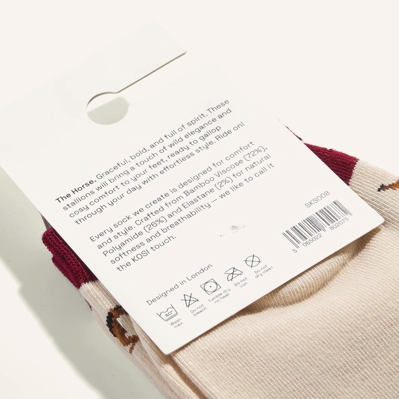 Bamboo Socks - The Horse - Image 3
