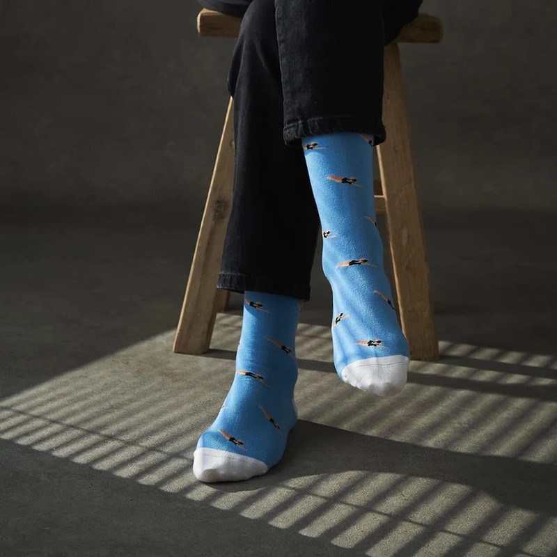 Bamboo Socks - The Swimmer - Image 4