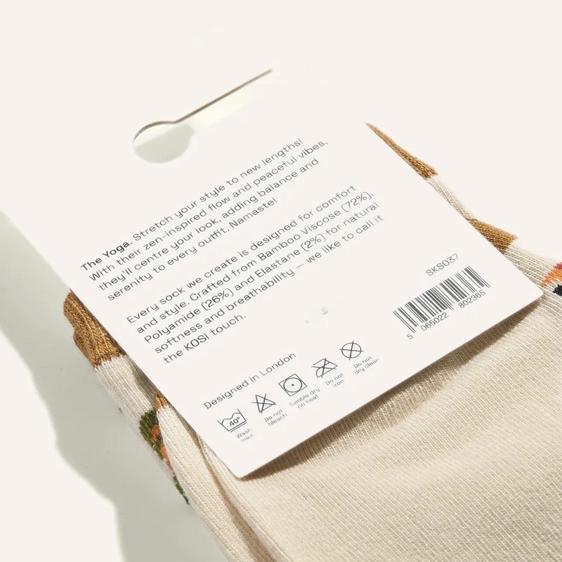 Bamboo Socks - The Yoga - Image 4