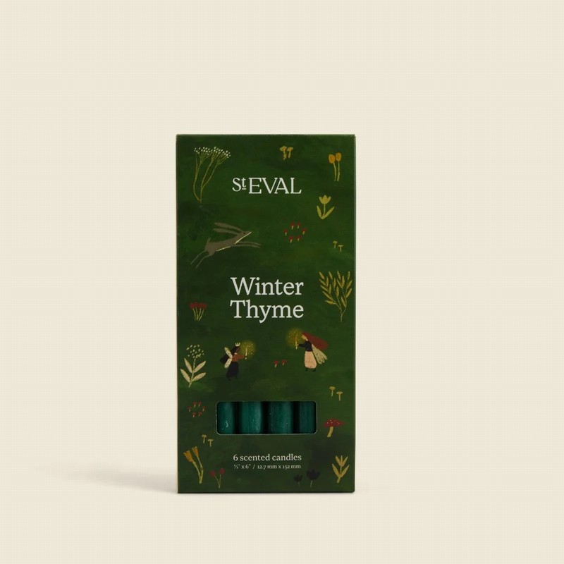 Mini Candles Box of 6 - Winter Thyme