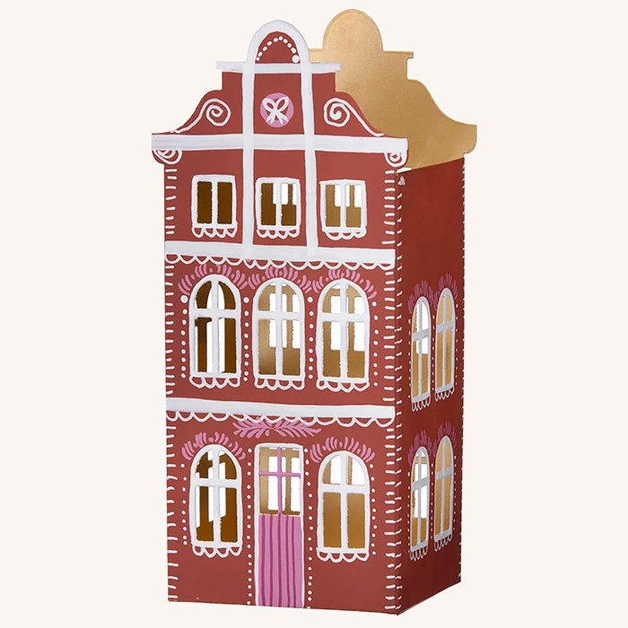 House Candle Holder – Scarlet