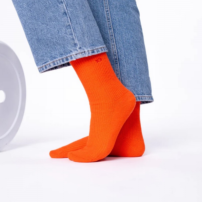 Angora Socks Orange - Image 3