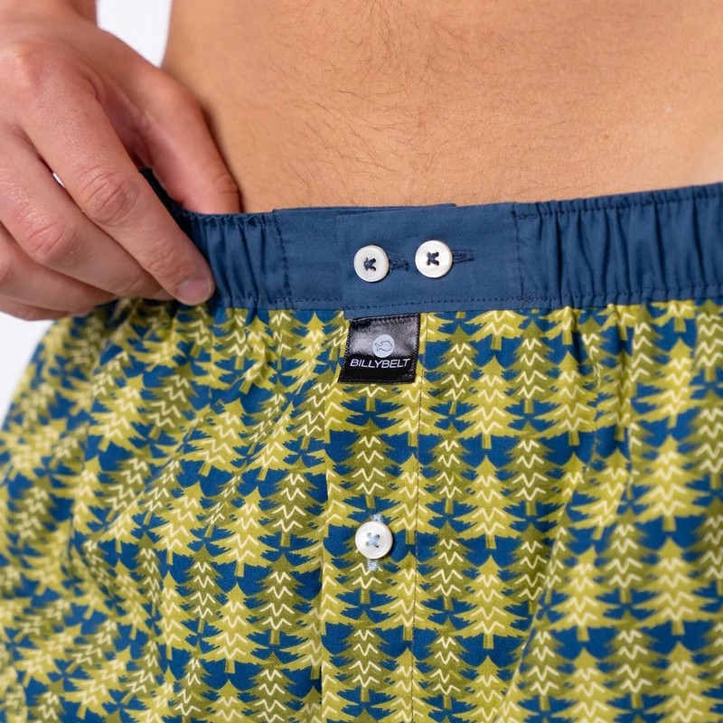 Cotton Boxer Shorts Pine Forest - Image 5