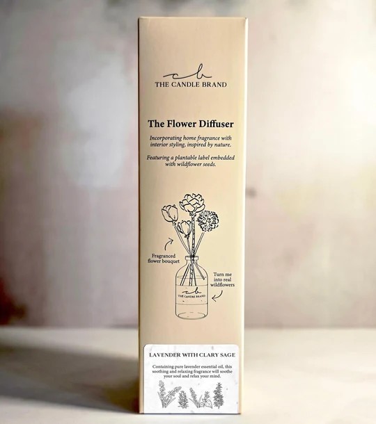 Lavender & Clary Sage Flower Diffuser - Image 2