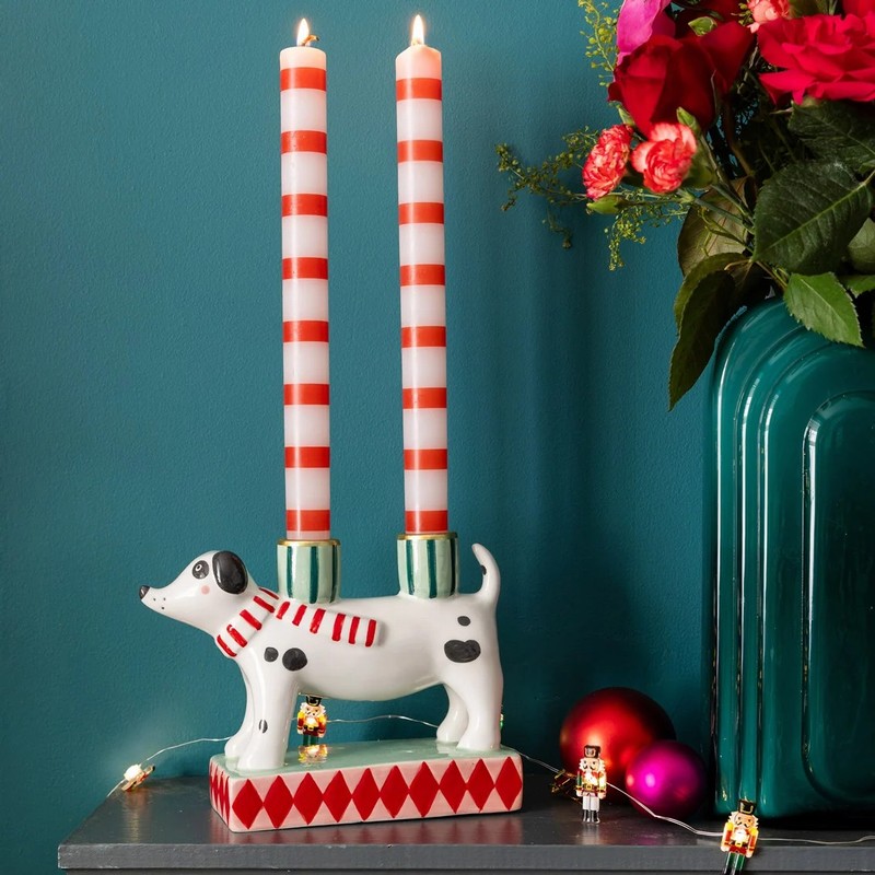 Ceramic Dog Candle Holder - Image 3