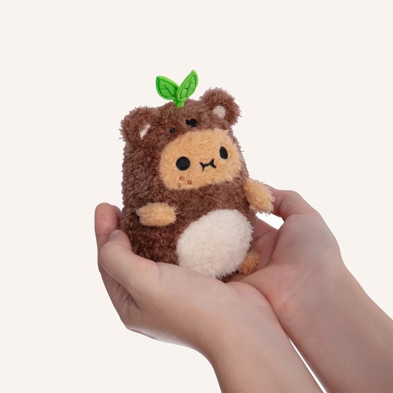 Mini Sitting Plush Toy - Ricespud Brownie - Image 4