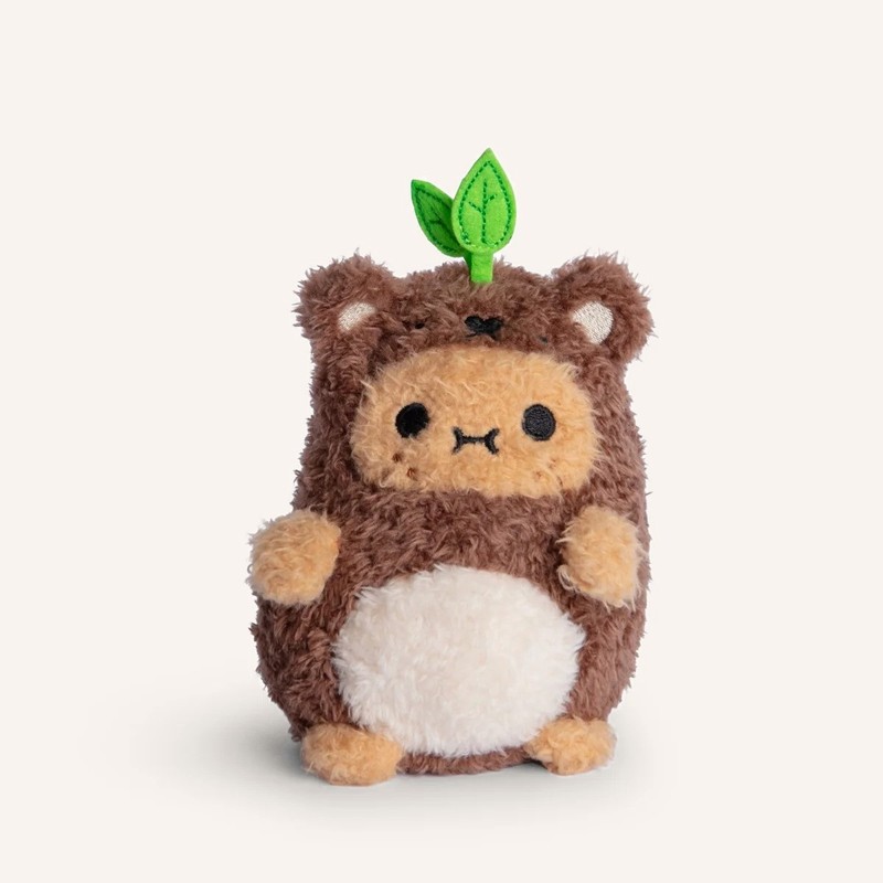 Mini Sitting Plush Toy – Ricespud Brownie