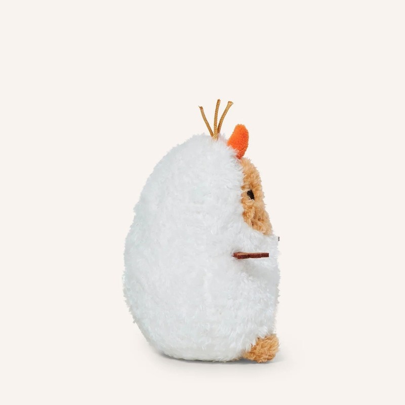 Mini Sitting Plush Toy - Snowman Ricespud - Image 3
